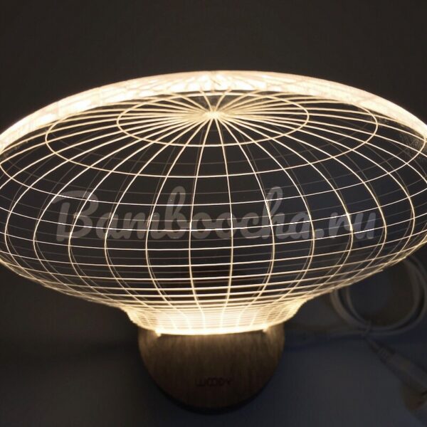 Светильник акриловый 3D-лампа «Идея»